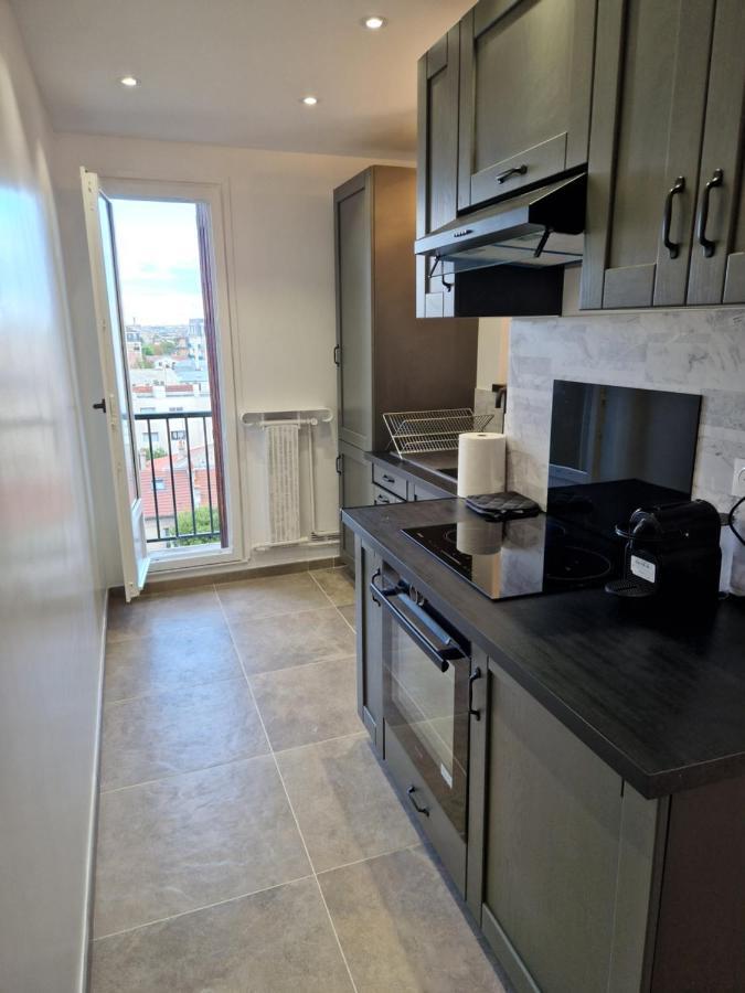 Appartement Spacieux Renove - 11 Min De Paris Коломб Экстерьер фото